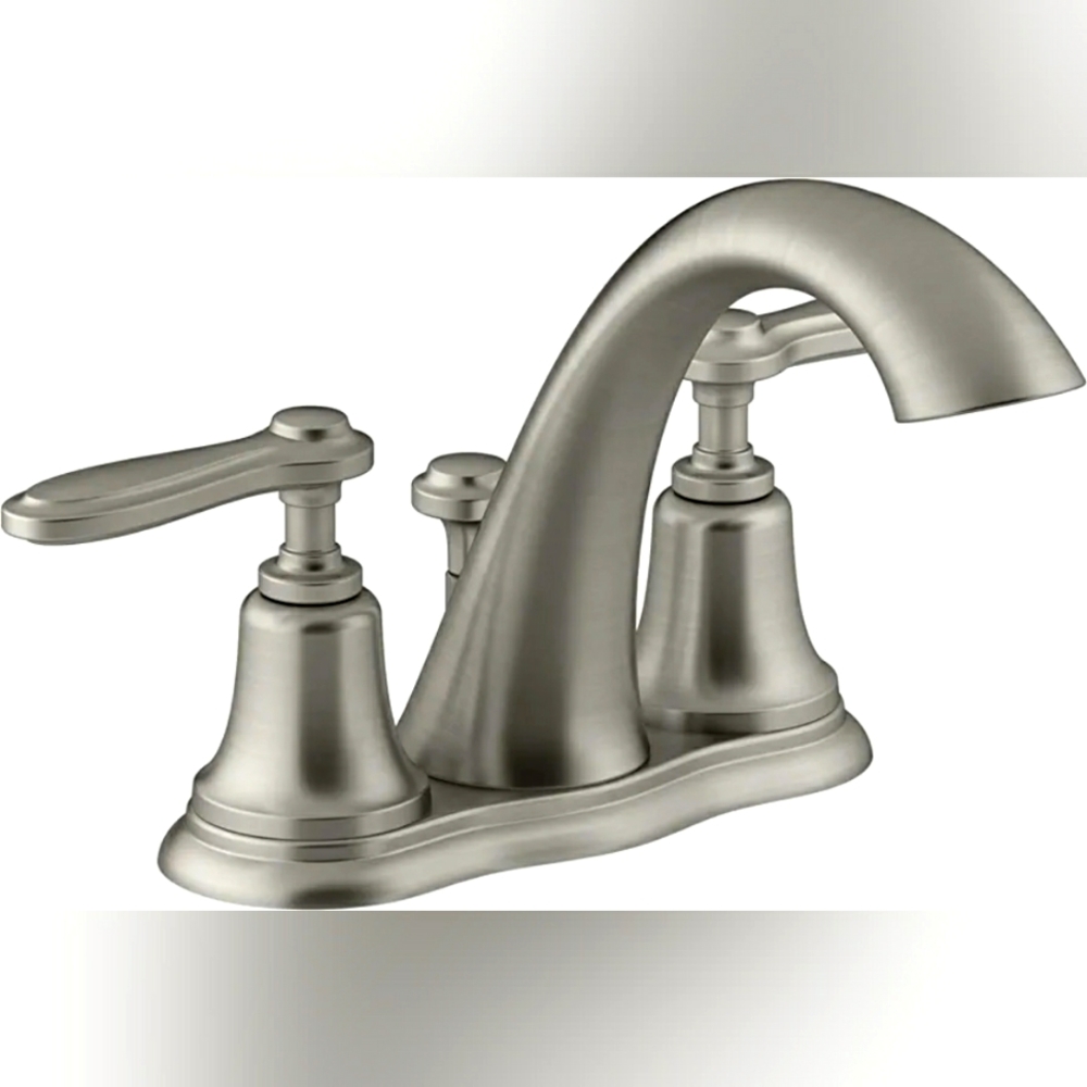 The Bold Look of KOHLERBELLWOOD R97833-4D-BN4" Centerset Bathroom Faucet